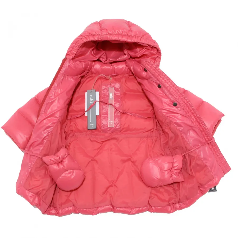 1967L ADD girl piumino giacca bimba jacket pink