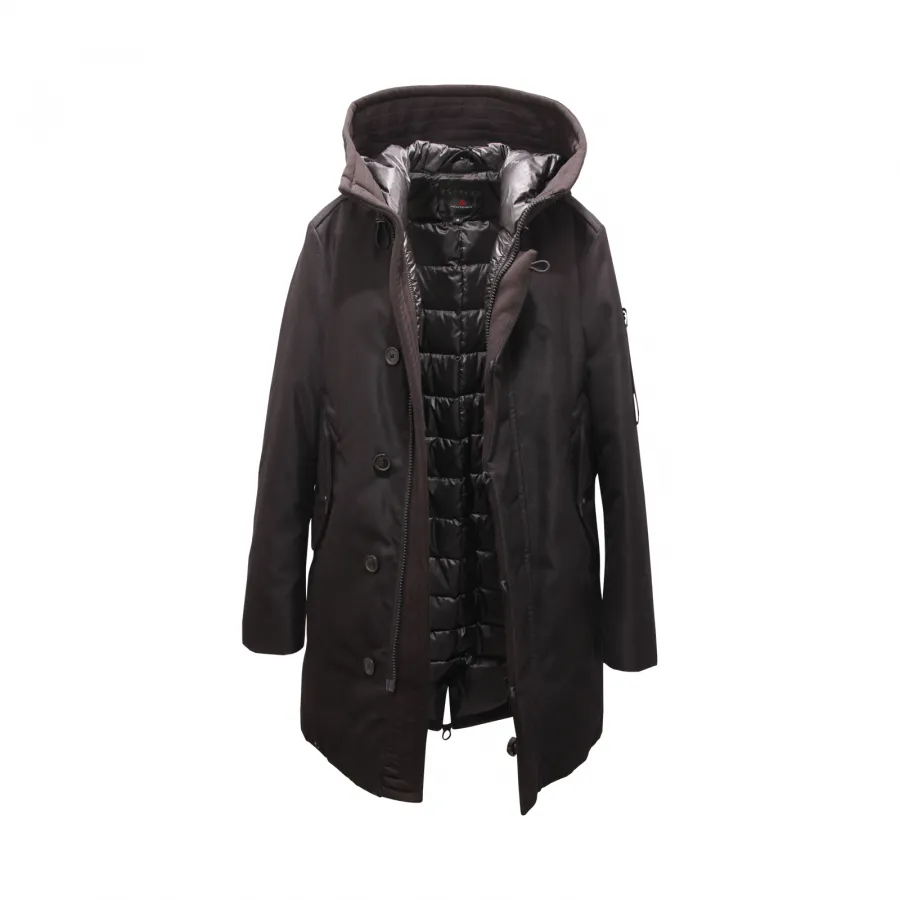 9536AU PIUMINO UOMO PEUTEREY MAN DOWN JACKET BLACK