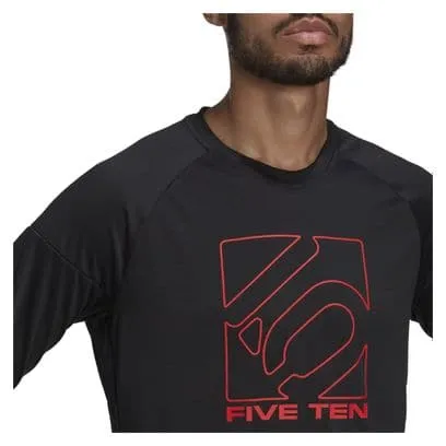 Adidas Five Ten Long Sleeve Jersey Black/Red