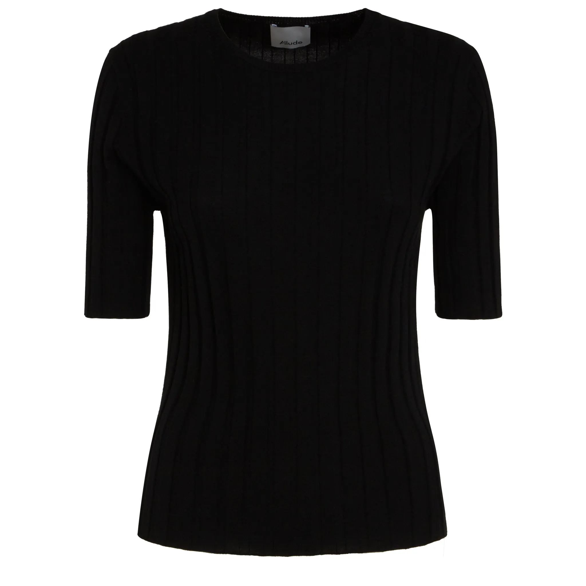 ALLUDE  Maglia in lana nera