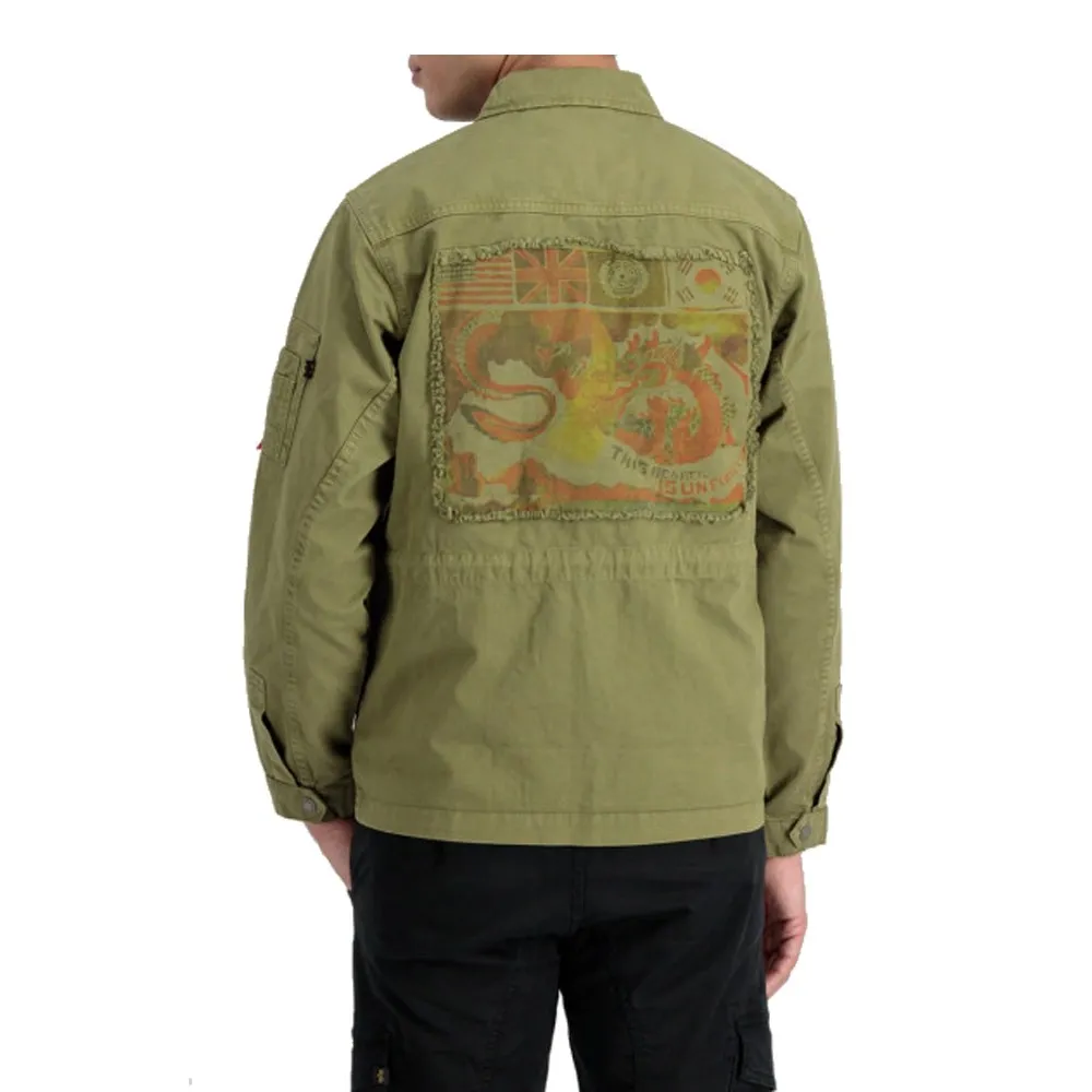 Alpha Industries Field Jacket Lwc 136115 11 Olive