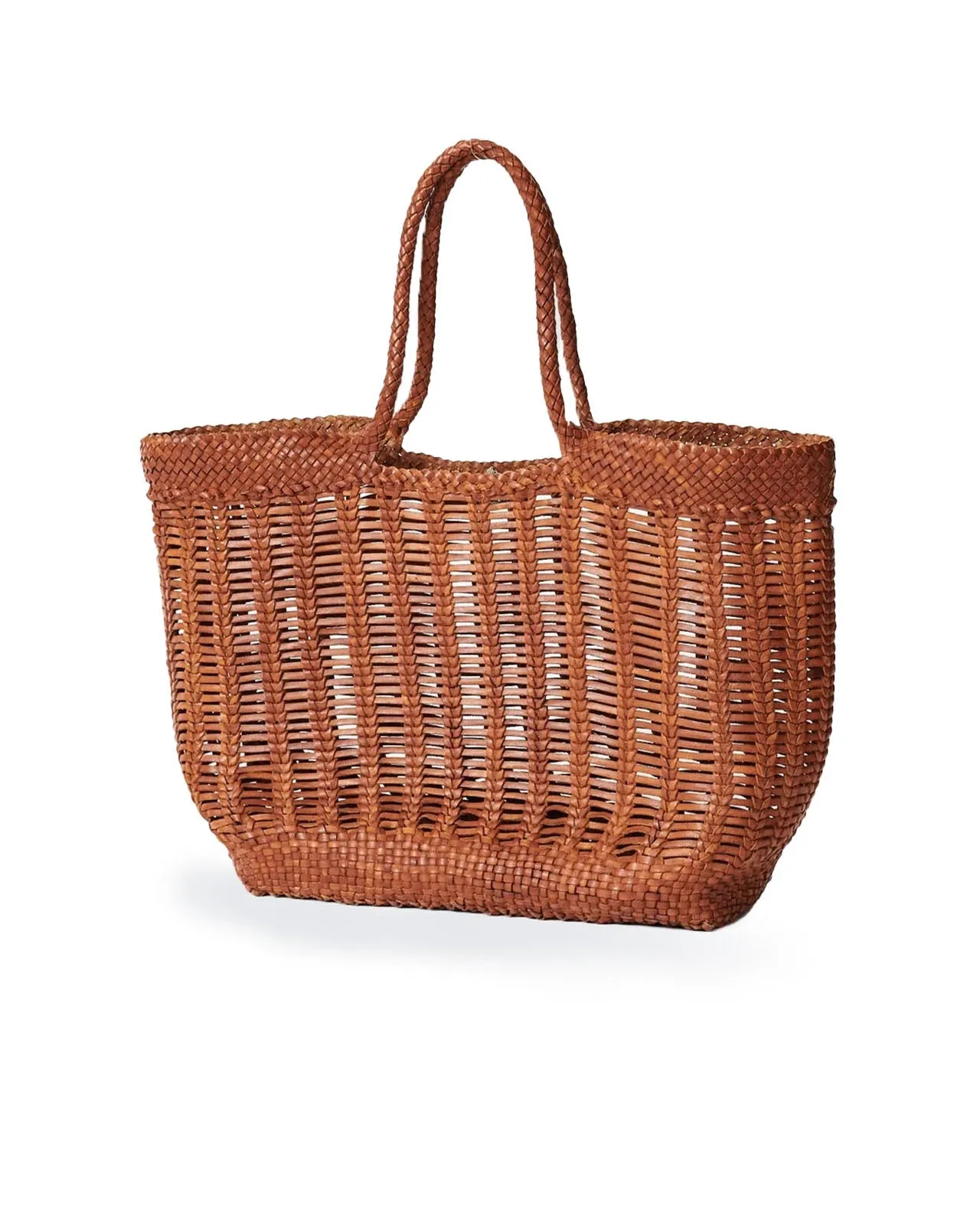 Borsa Window Basket tan