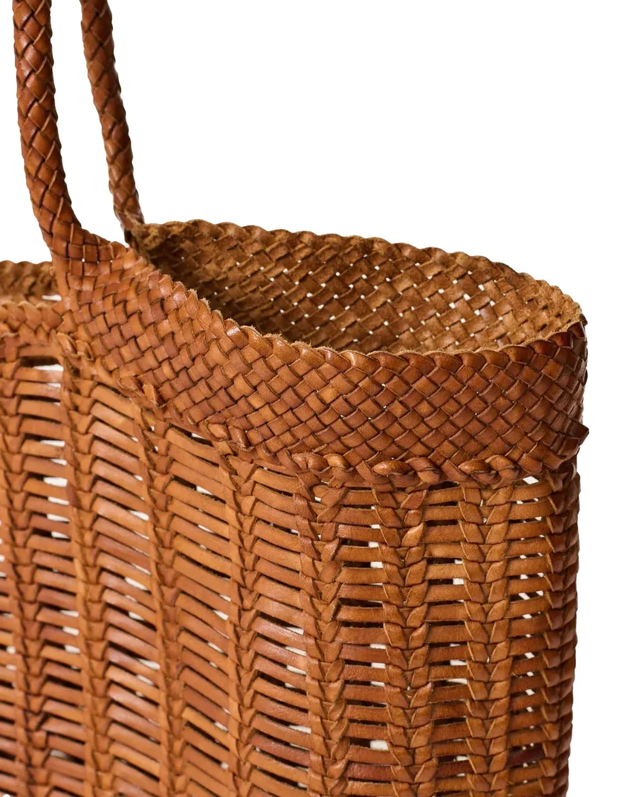 Borsa Window Basket tan