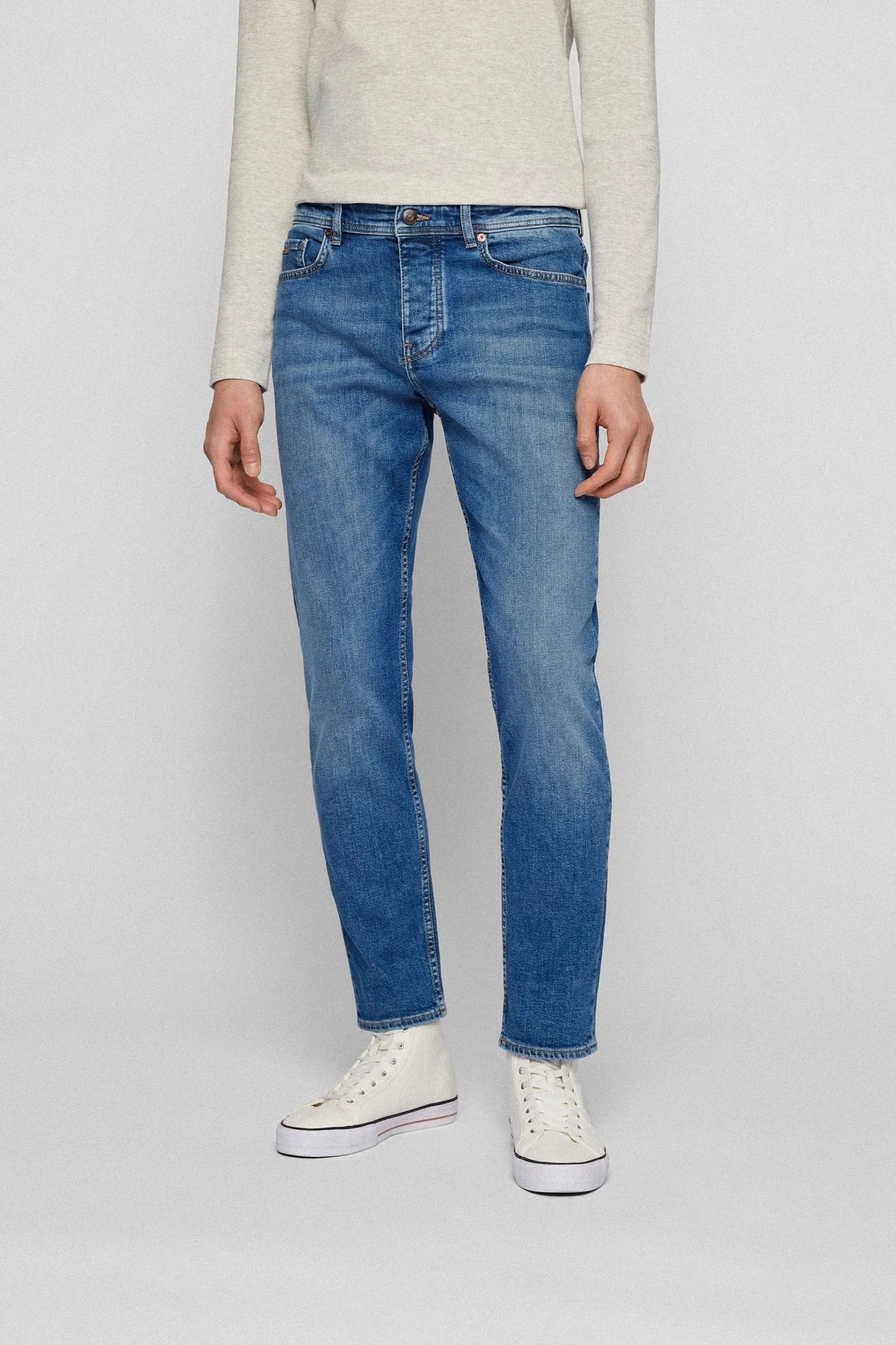 BOSS regular  - Denim Jeans elasticizzata comoda in fondo