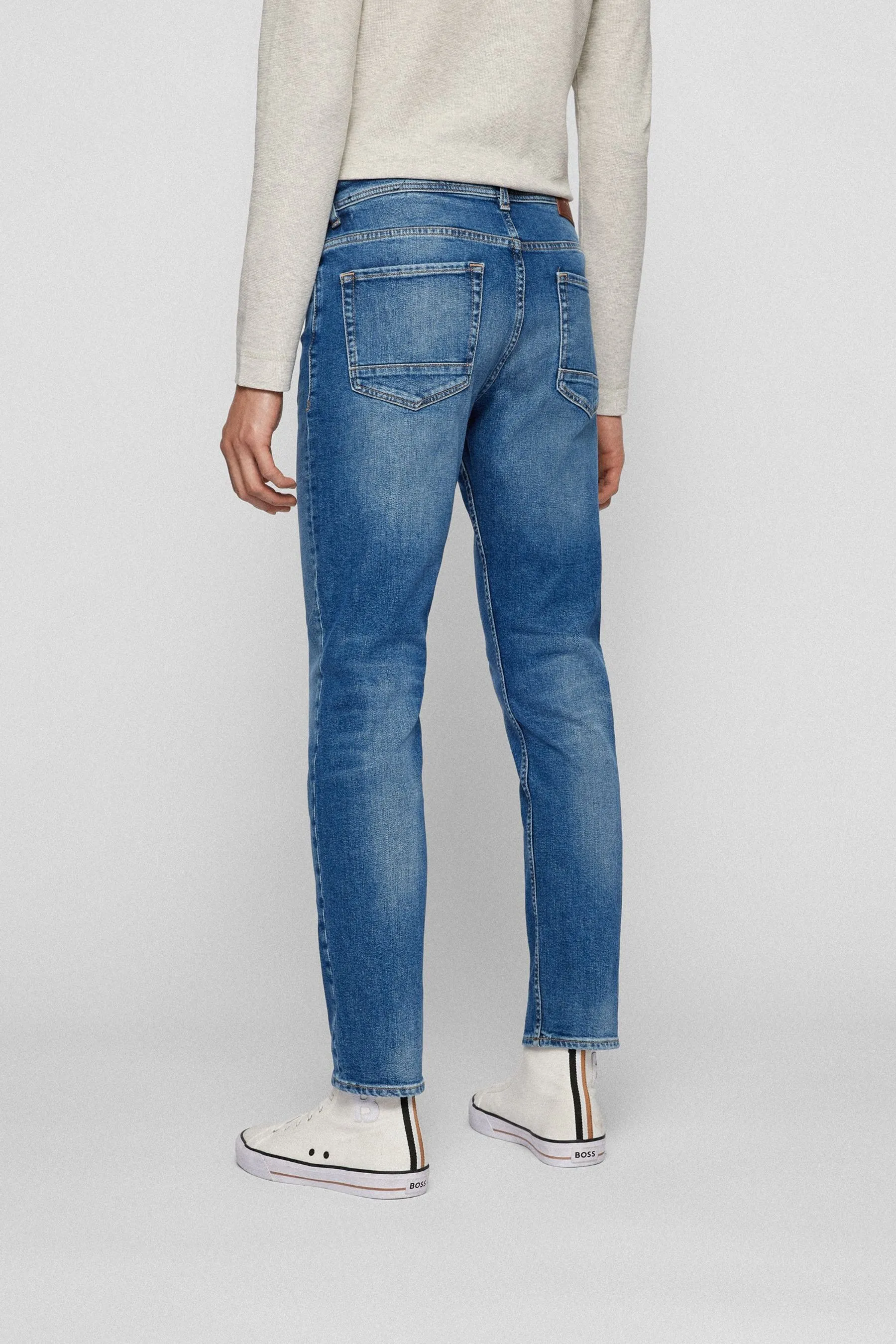 BOSS regular  - Denim Jeans elasticizzata comoda in fondo