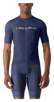 Castelli Elements Short Sleeve Jersey Blue