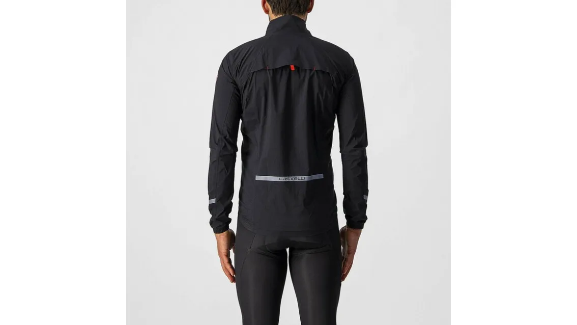 CASTELLI Emergency 2 Rain Jacket Light Black