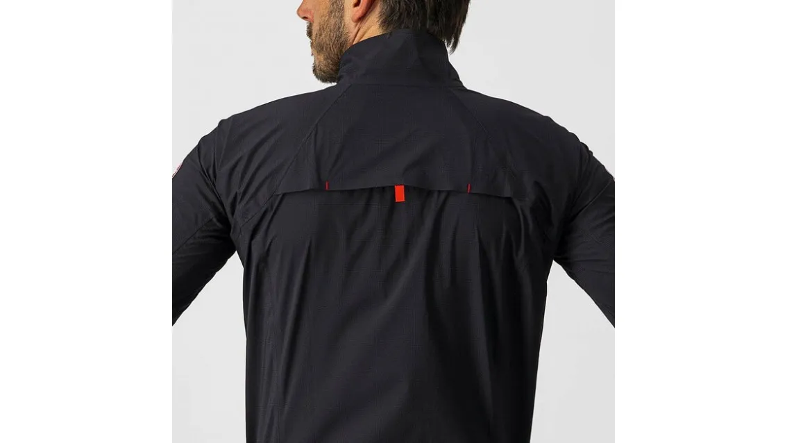 CASTELLI Emergency 2 Rain Jacket Light Black