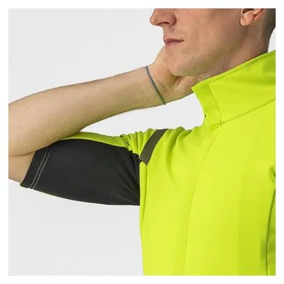 Castelli Gabba RoS 2 Short Sleeve Jersey Fluo Yellow/Dark Grey