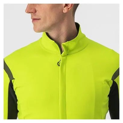 Castelli Gabba RoS 2 Short Sleeve Jersey Fluo Yellow/Dark Grey