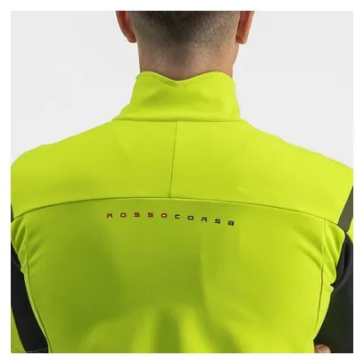 Castelli Gabba RoS 2 Short Sleeve Jersey Fluo Yellow/Dark Grey