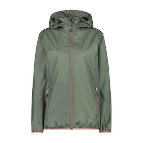 CMP WOMAN JACKET RAIN FIX HOOD