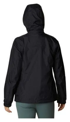 Columbia Pouring Adventure Waterproof Jacket Black Women's