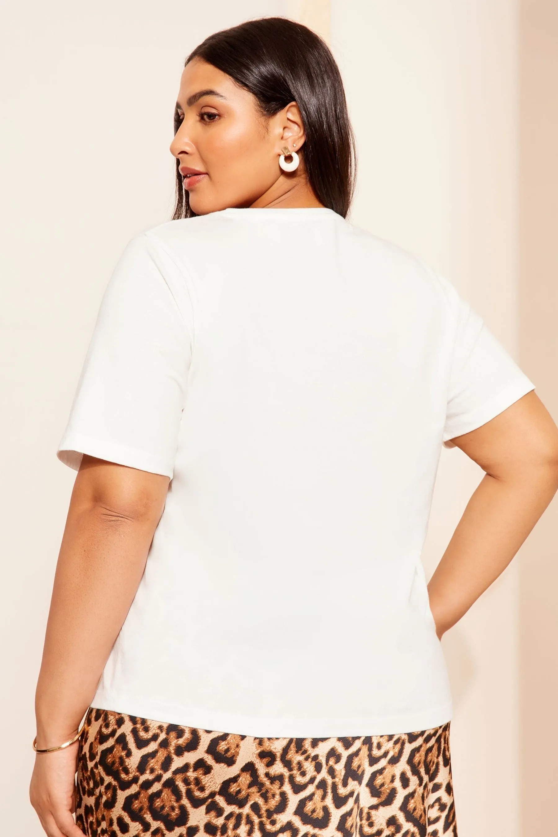 Curves Like These Manica corta - T-shirt con stampa grafica