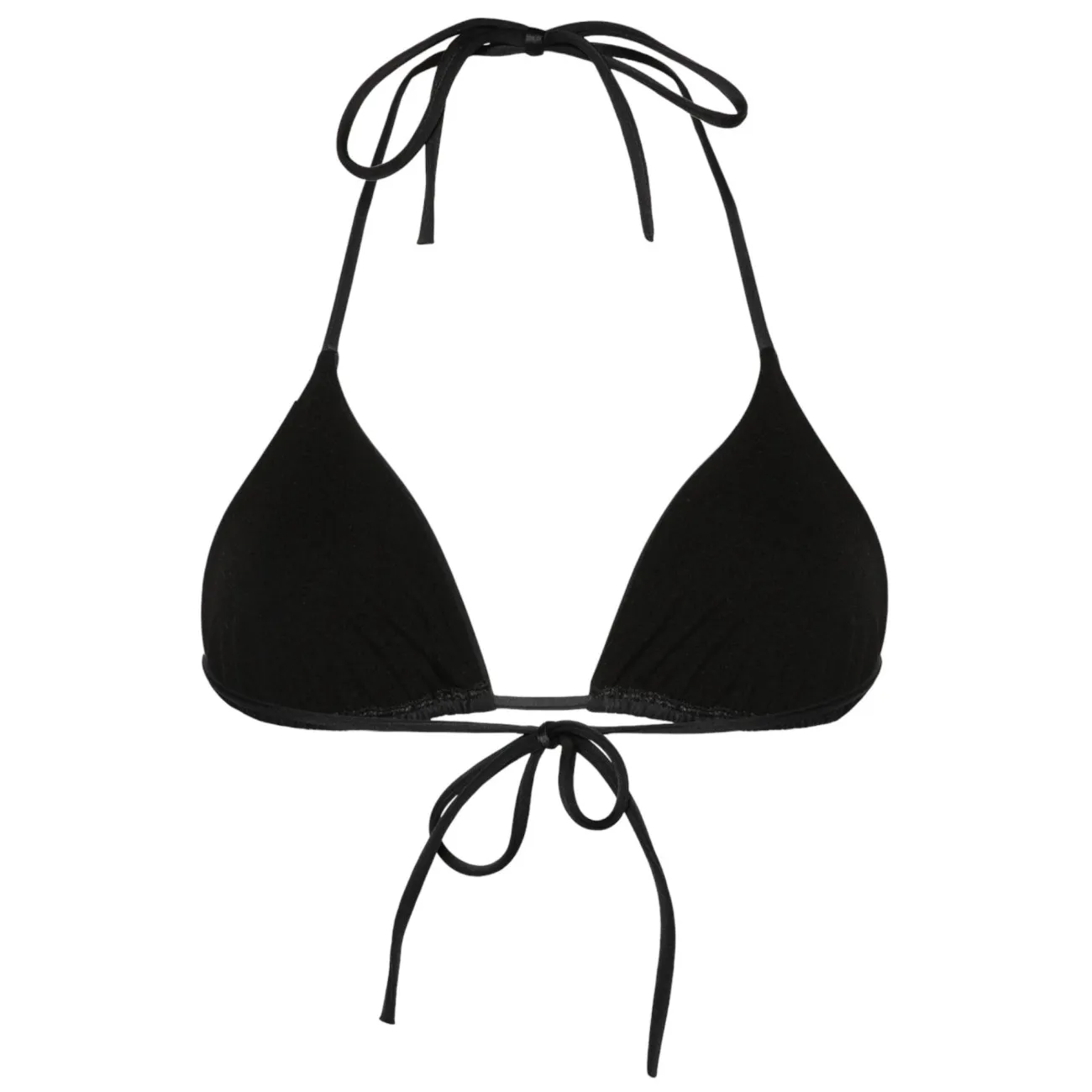 Dsquared2 triangolo bikini nero donna