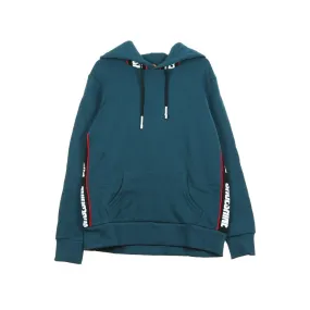 FELPA CAPPUCCIO BAND INSERTS HOODIE DEEP GREEN