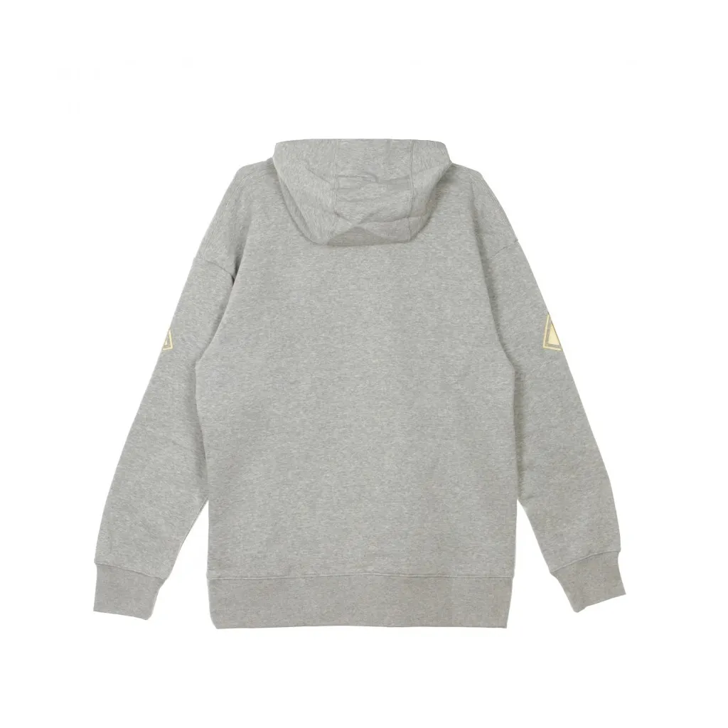 FELPA CAPPUCCIO FLEECE HOODIE PO DK GREY HEATHER