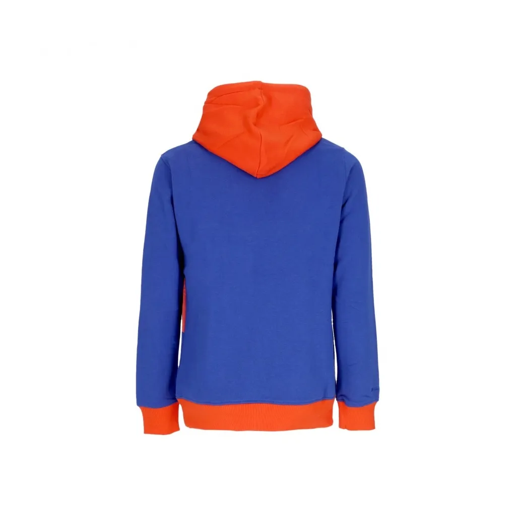 felpa cappuccio uomo nba big face hoodie 50 hardwood classics neykni BLUE