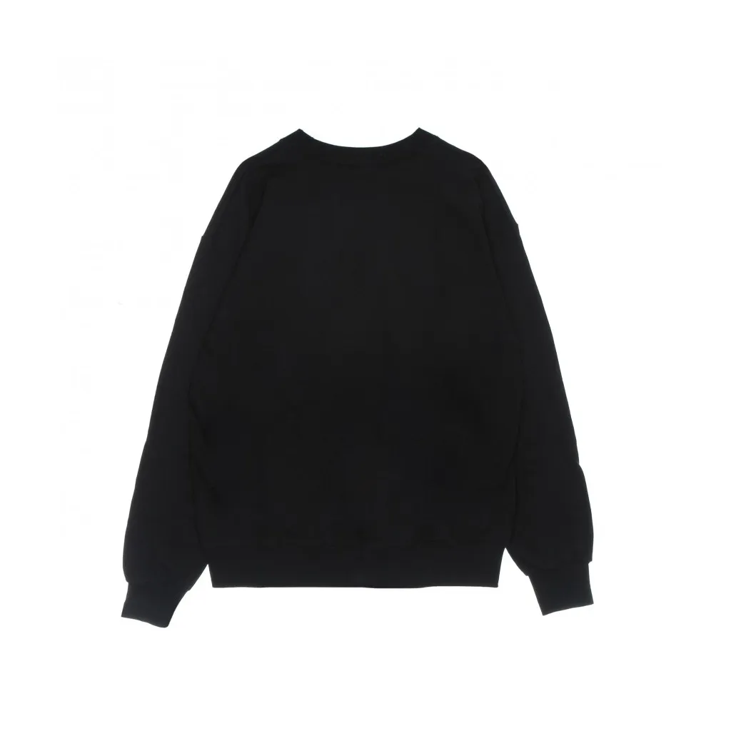 felpa girocollo uomo godzilla burst crewneck BLACK