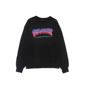 felpa girocollo uomo godzilla burst crewneck BLACK