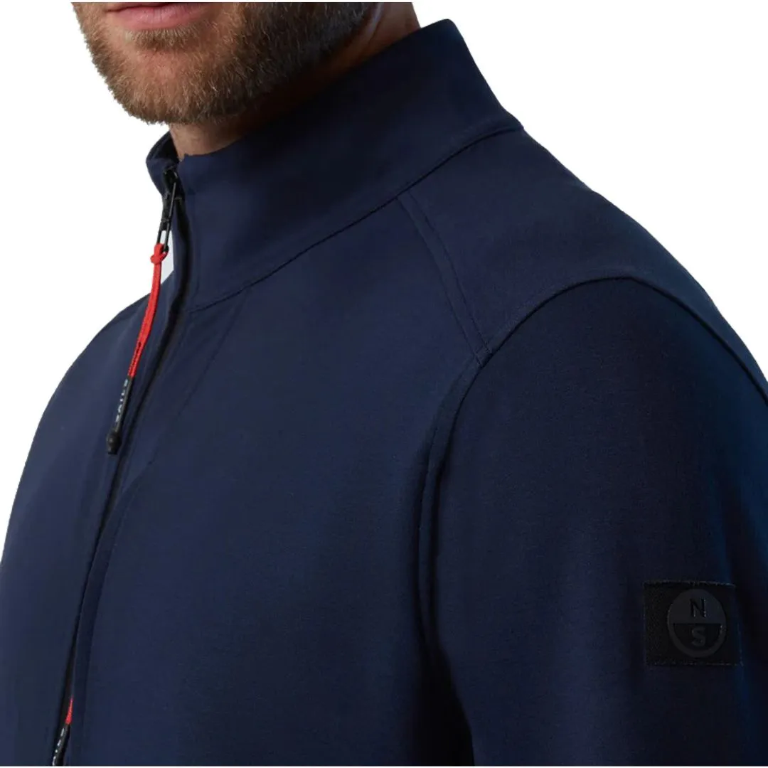 Felpa North Sails uomo tecnica fullzip