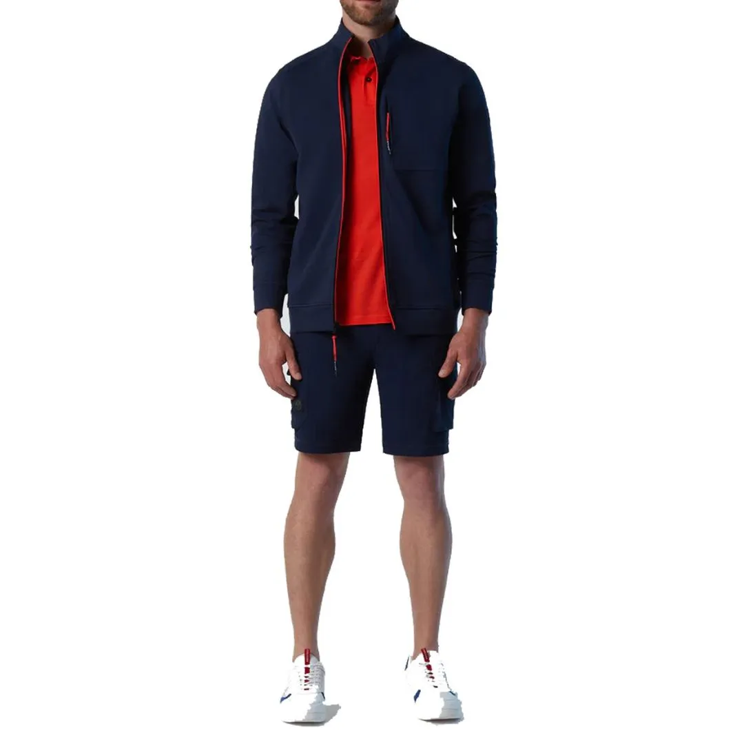 Felpa North Sails uomo tecnica fullzip