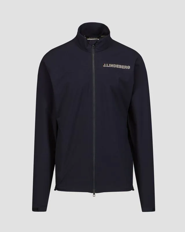 Giacca blu scuro da uomo J.Lindeberg Bridge Rain Jacket