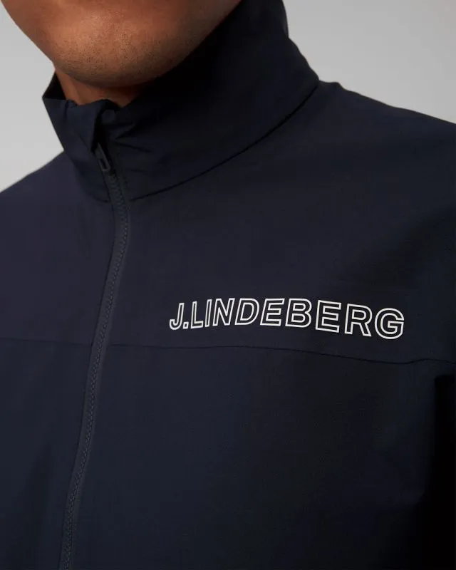 Giacca blu scuro da uomo J.Lindeberg Bridge Rain Jacket