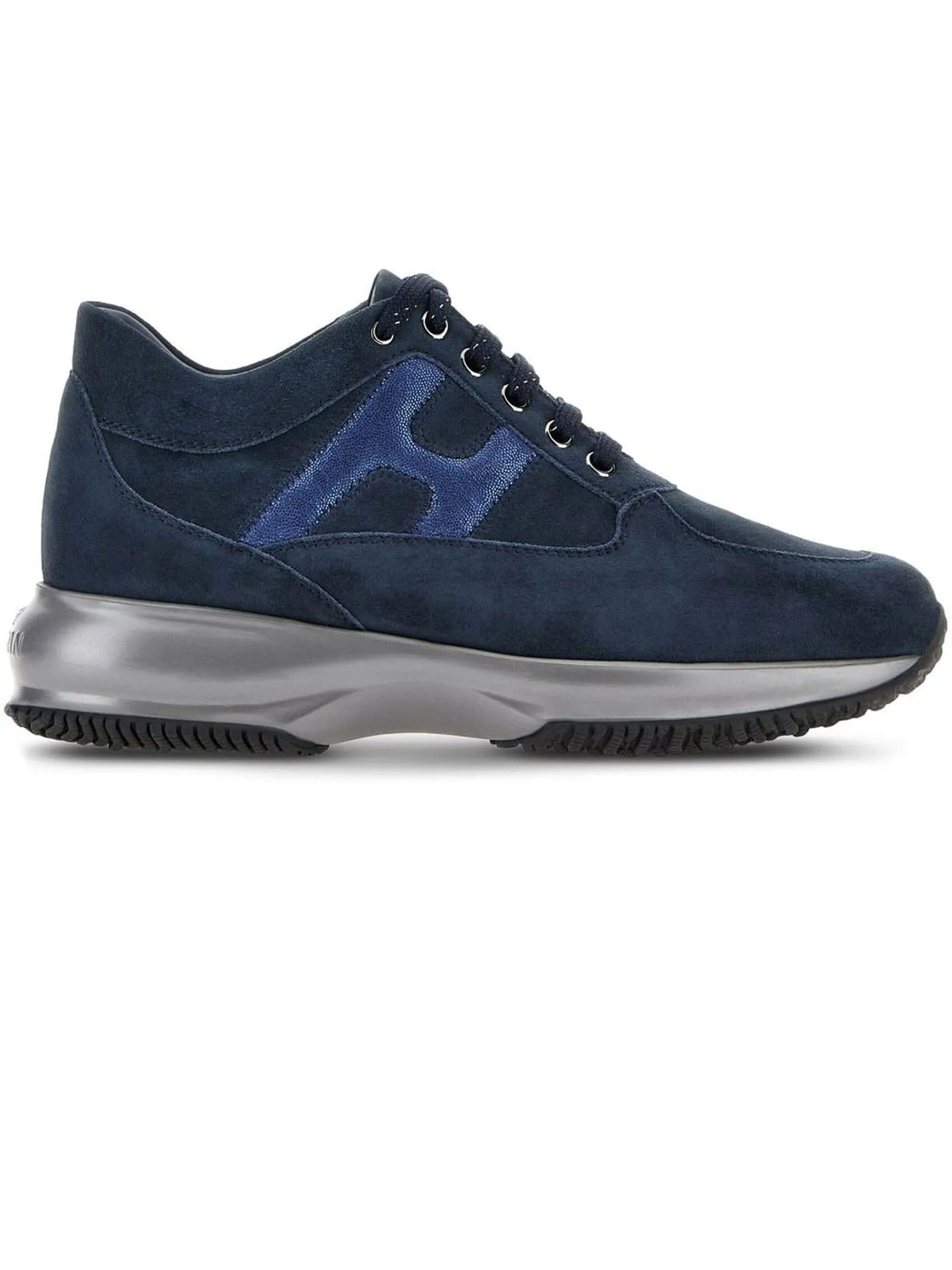 HOGAN Calzature,Sneakers sneakers in pelle blu 