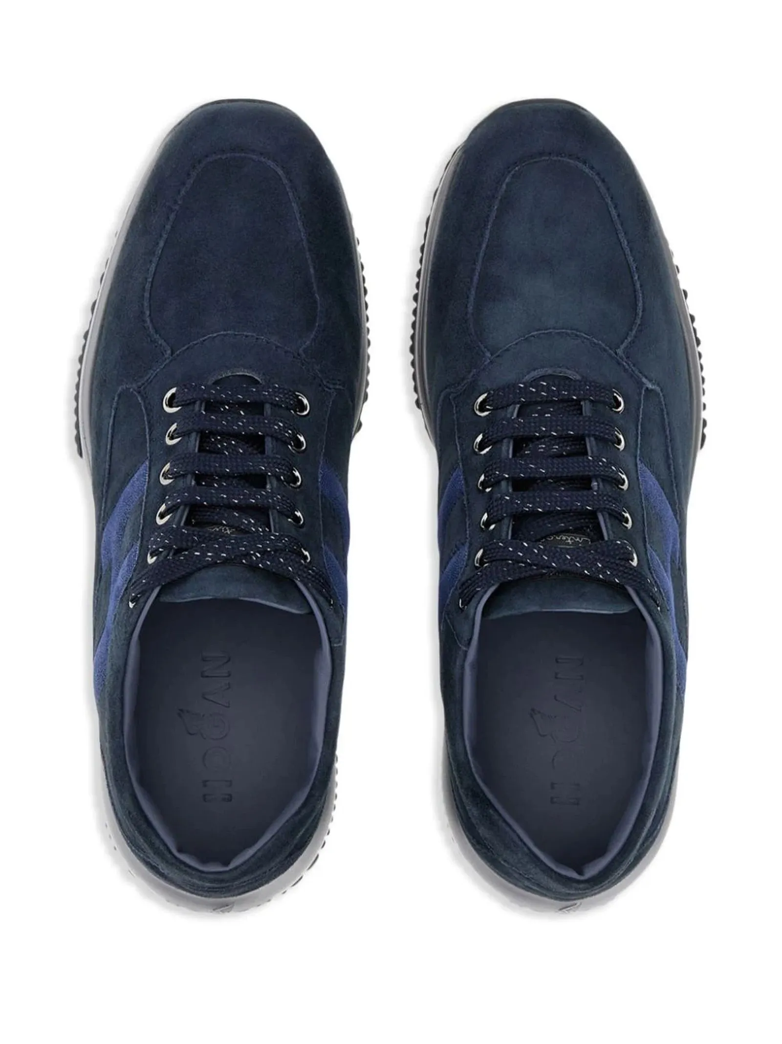 HOGAN Calzature,Sneakers sneakers in pelle blu 