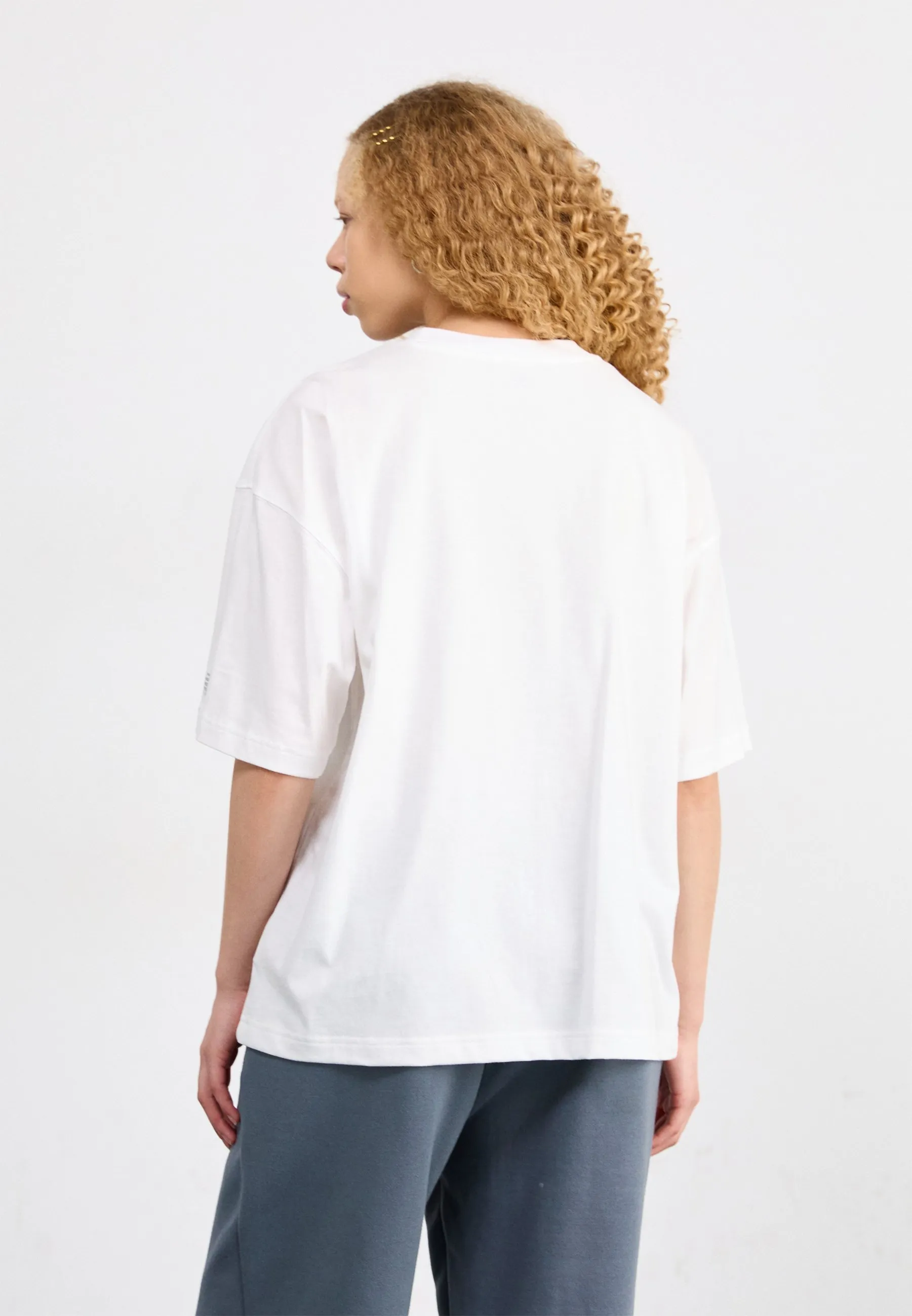 ICONIC COLLEGIATE OVERSIZED - T-shirt con stampa