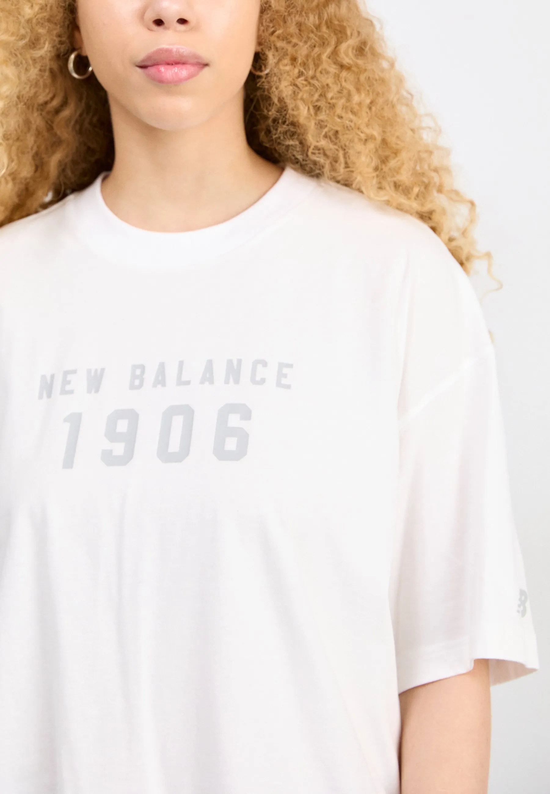 ICONIC COLLEGIATE OVERSIZED - T-shirt con stampa