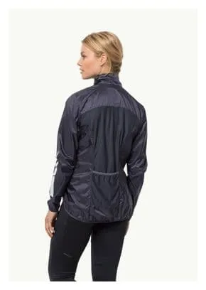 Jack Wolfskin Morobbia Wind Jacket Grey Donna