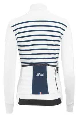 LeBram Ventoux Women Long Sleeves Jersey White Adjusted Fit