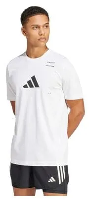 Maglia a manica corta adidas Performance Athetics Bianco