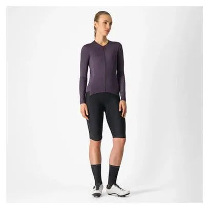 Maglia Fly LS donna a manica lunga viola