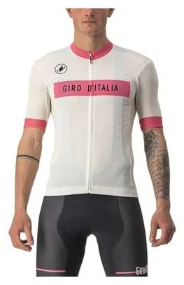 Maglia manica corta Castelli Fuori Giro Bianco