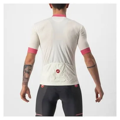 Maglia manica corta Castelli Fuori Giro Bianco