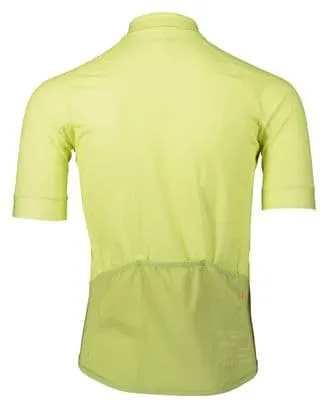 Maglia POC Essential Road Logo Giallo