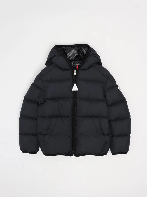 MONCLER  Piumino bambino Moncler Mattan in piuma Blu