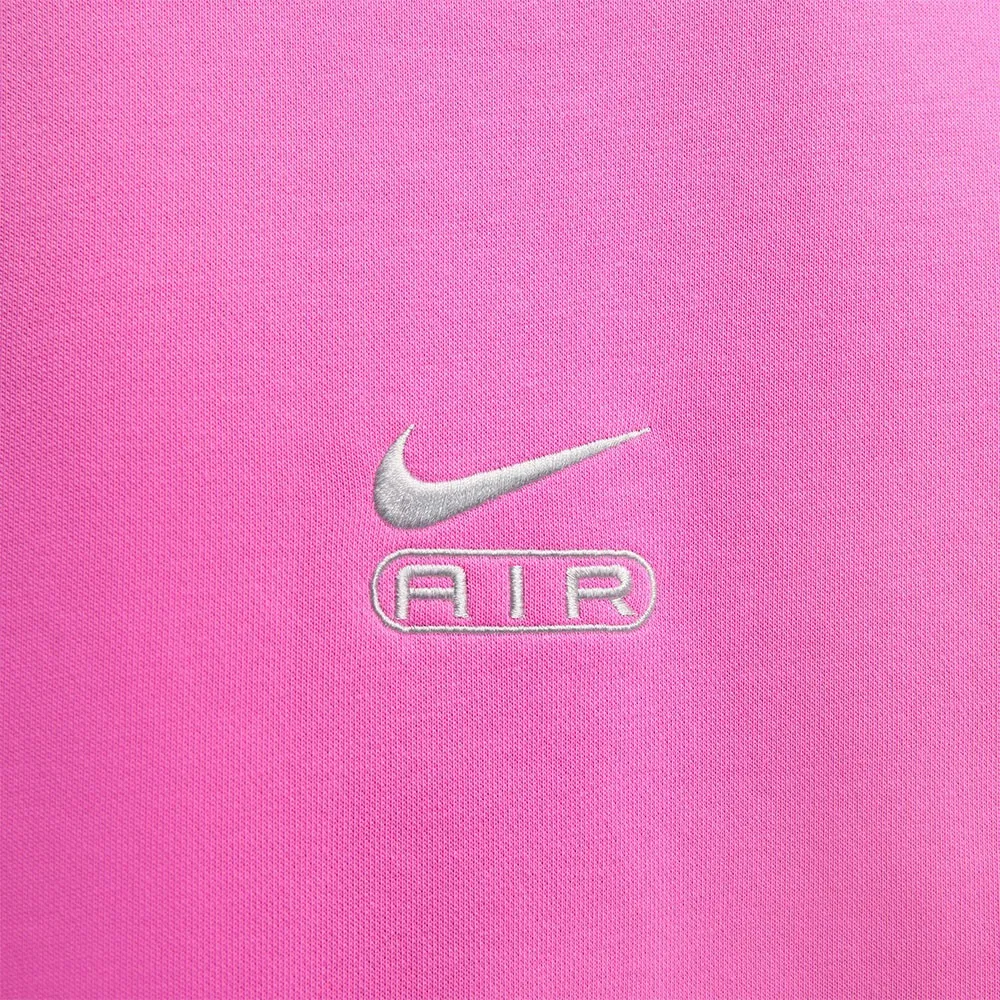 Nike Felpa Girocollo Air Fuxia Donna