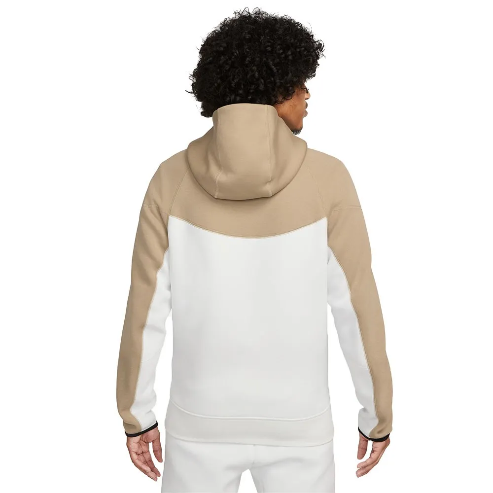 Nike Felpa Tech Fleece Bicolor Beige Uomo