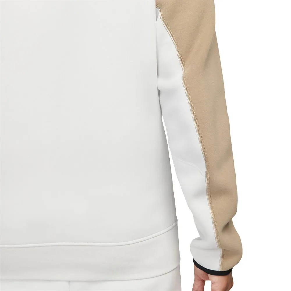 Nike Felpa Tech Fleece Bicolor Beige Uomo