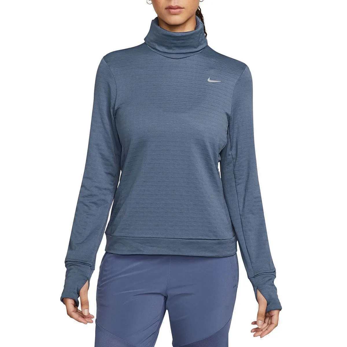      NIKE MAGLIA MANICA LUNGA THERMA-FIT ELEMENT SWIFT DONNA  