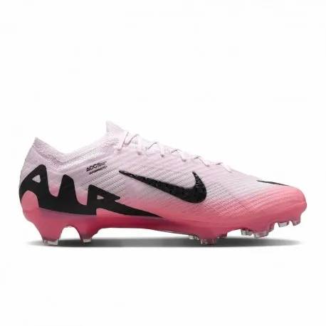 Nike Mercurial Vapor 15 Elite Fg Rosa Nero - Scarpe Da Calcio Uomo