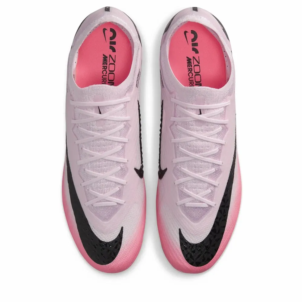 Nike Mercurial Vapor 15 Elite Fg Rosa Nero - Scarpe Da Calcio Uomo