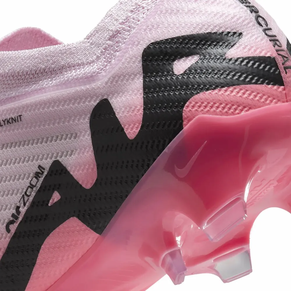 Nike Mercurial Vapor 15 Elite Fg Rosa Nero - Scarpe Da Calcio Uomo