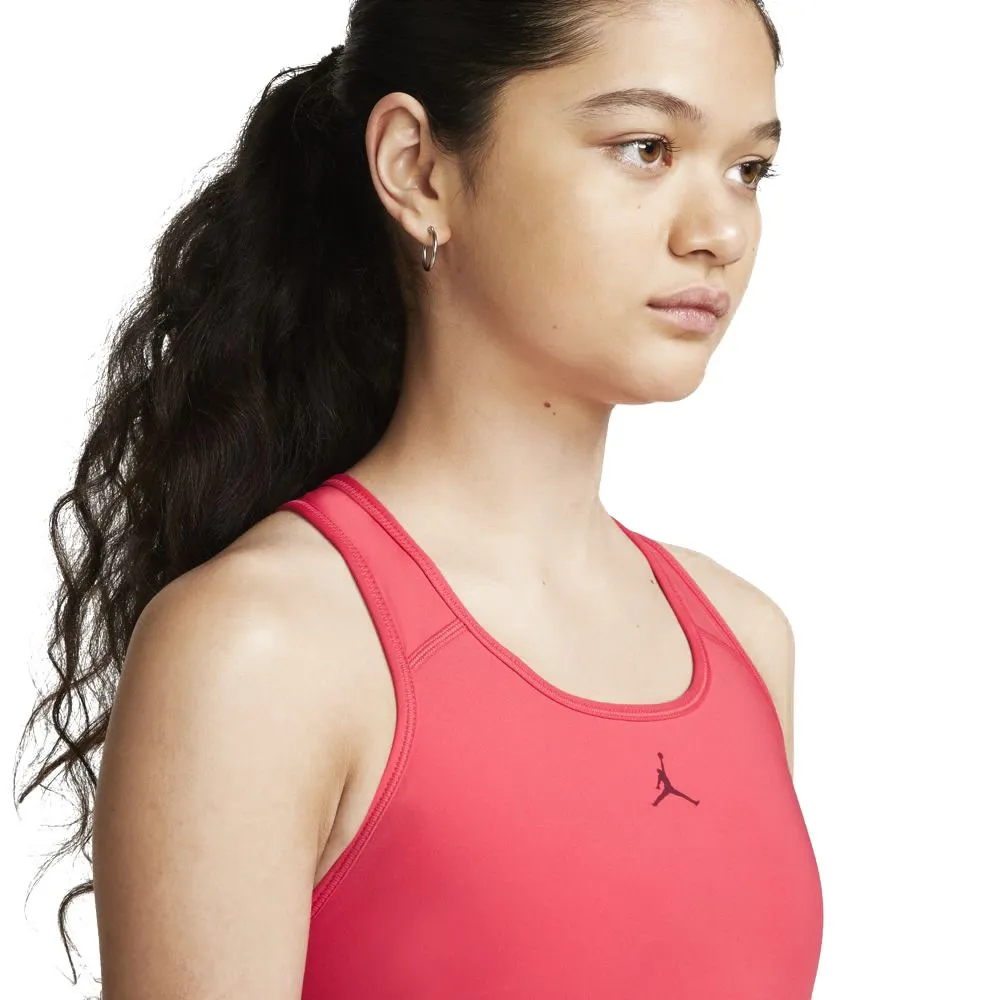 Nike Reggiseno Sportivo Jumpan Medium Support Rosa Donna