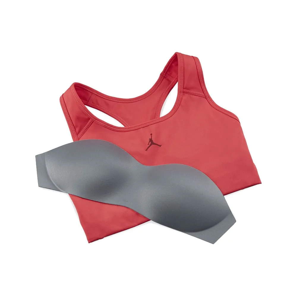 Nike Reggiseno Sportivo Jumpan Medium Support Rosa Donna