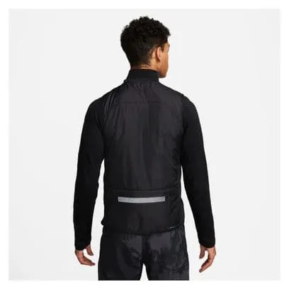 Nike Therma-Fit Run Division AeroLayer Black Sleeveless Thermal Jacket